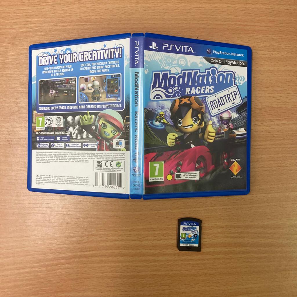 Modnation Racers Sony PS Vita game Modnation Racers Sony PS Vita game